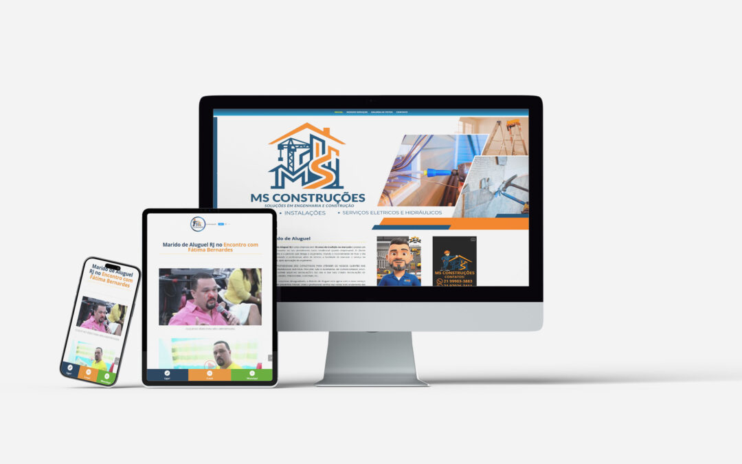 Criação de site para marido de aluguel no Rio de Janeiro